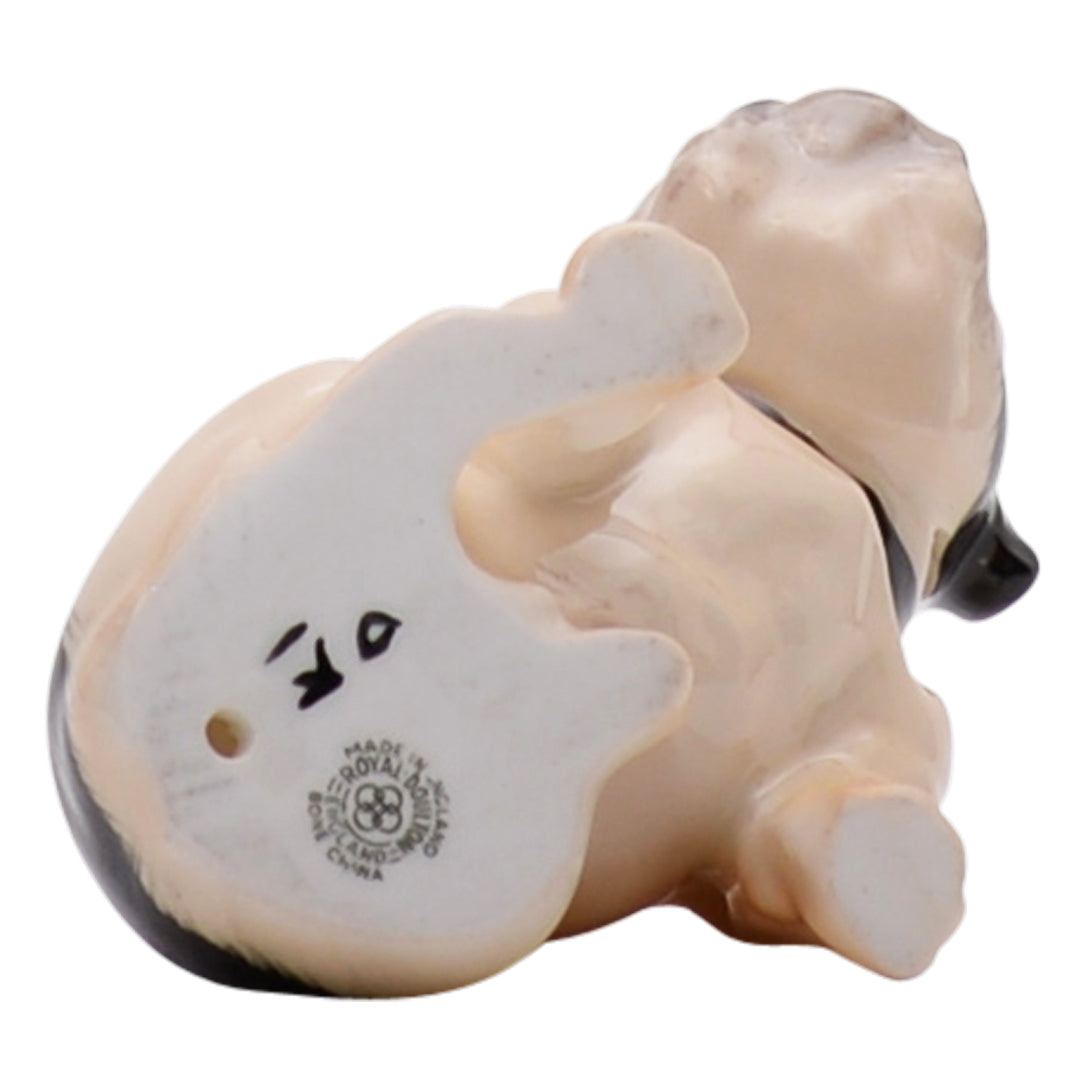 Bulldog Seated Miniature dog sculpture