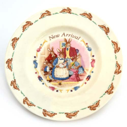 New Arrival Bunnykins plate
