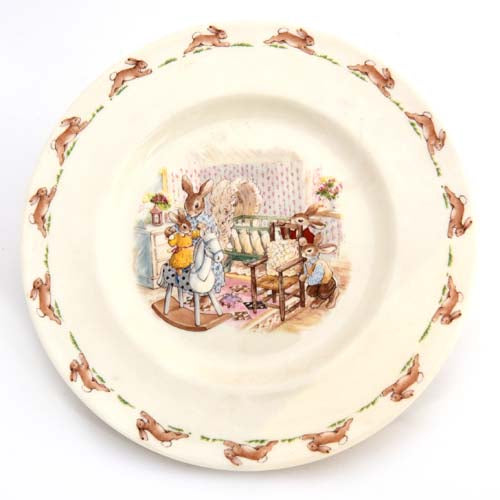 Nursery Bunnykins plate