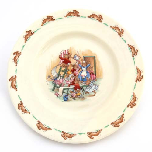 Home Decorating Bunnykins plate