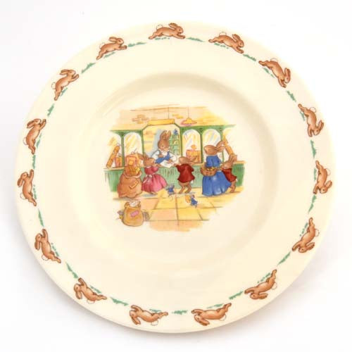 Post Office Bunnykins plate