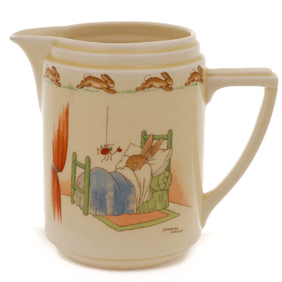 Bunny in bed Bunnykins jug