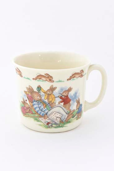 Disturbing Sleeping Father Bunnykins mug