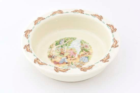 Australian Picnic Scene Bunnykins bowl