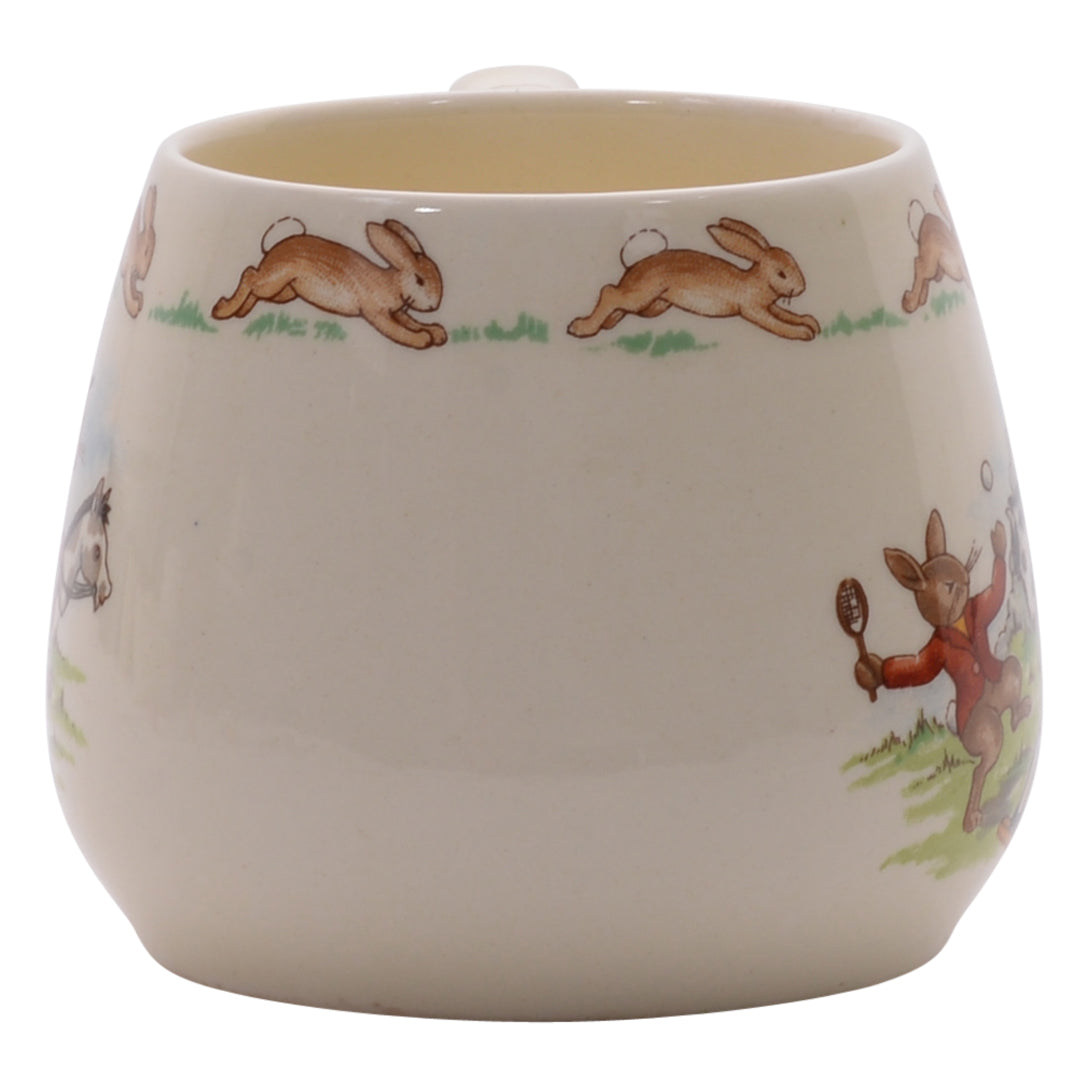 Rocking horse bunnykin mug