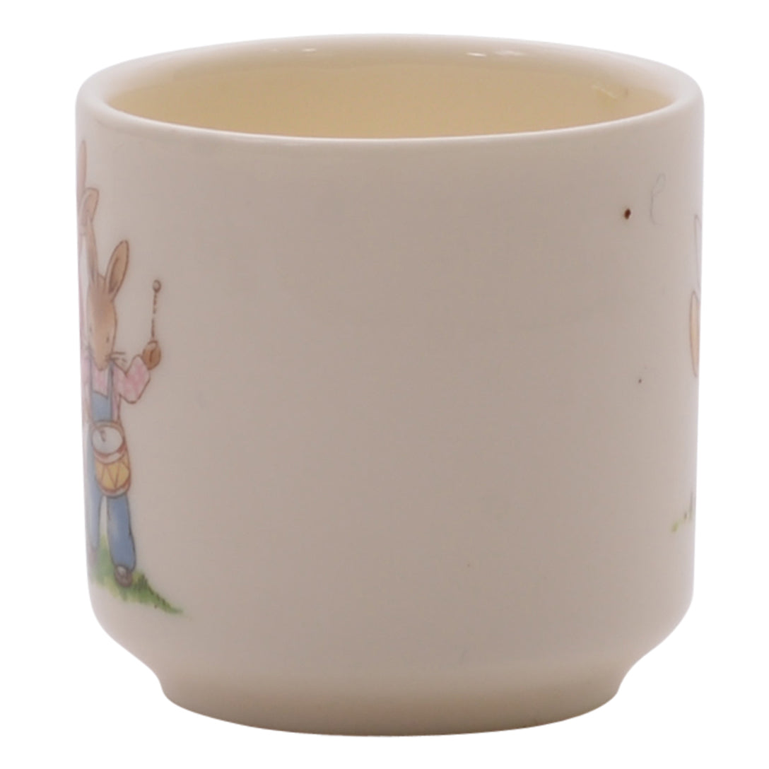Music playing bunnykin eggcup