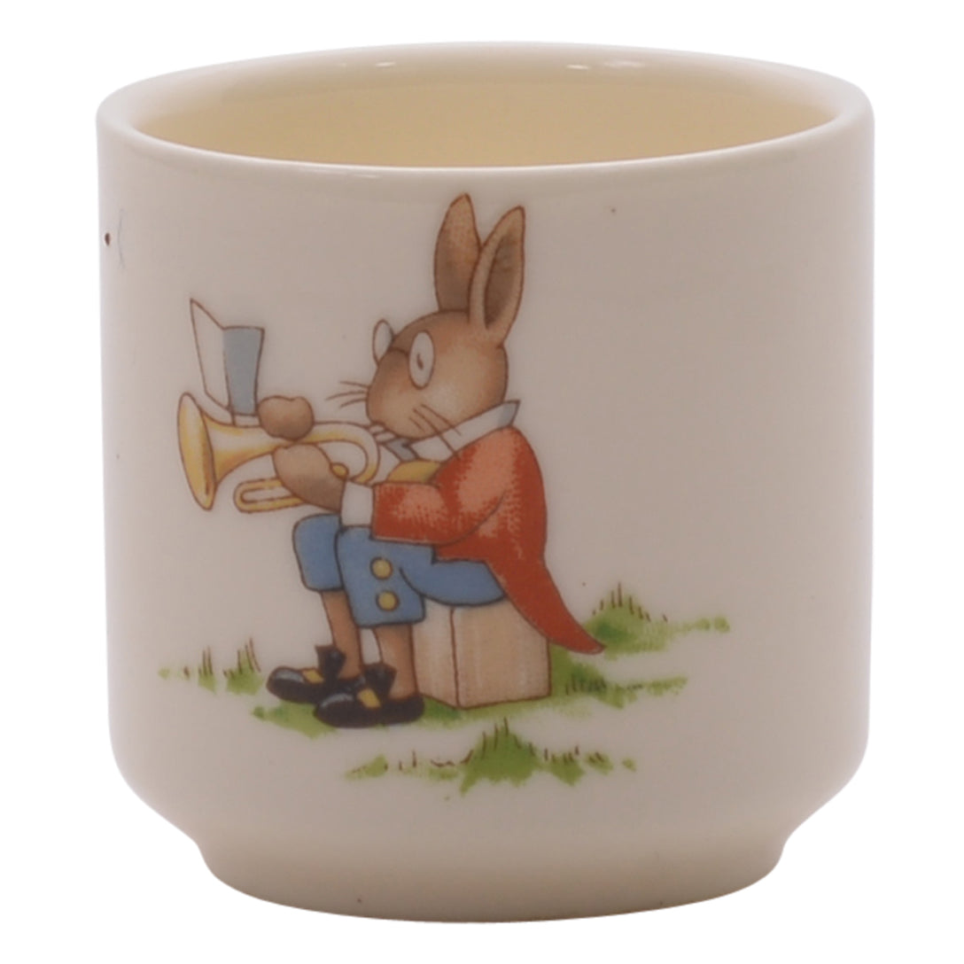Music playing bunnykin eggcup