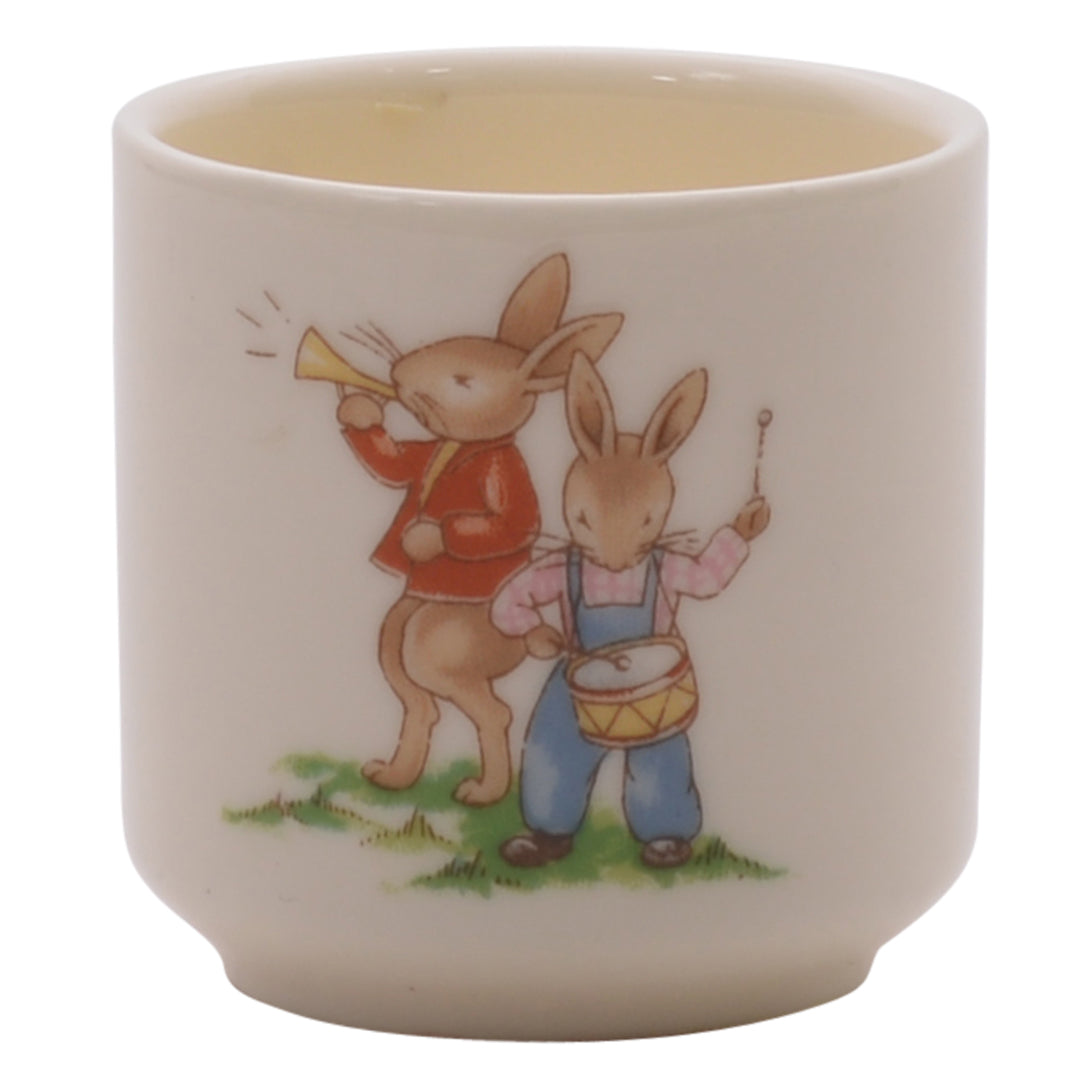 Music playing bunnykin eggcup
