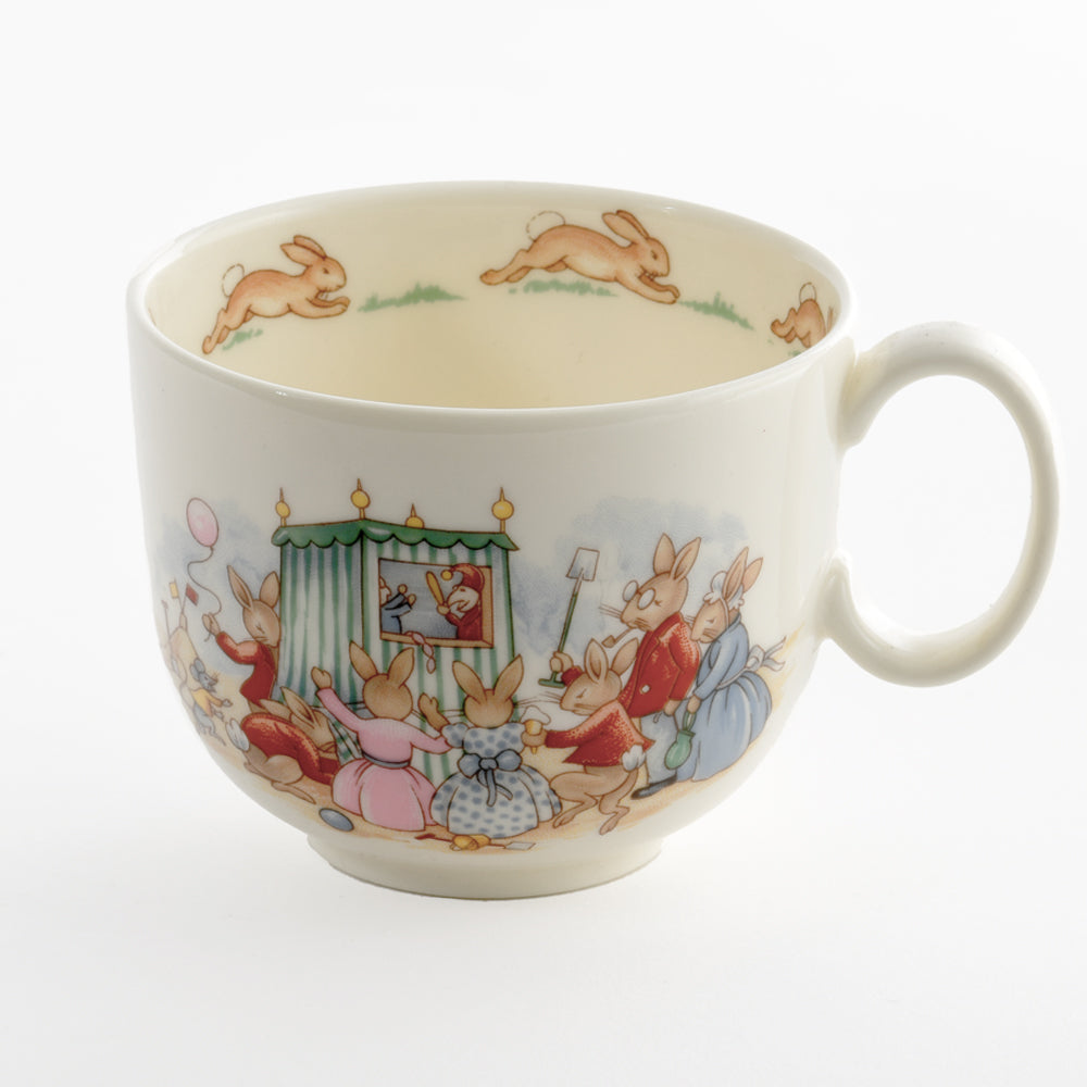At the beach bunnykin mug