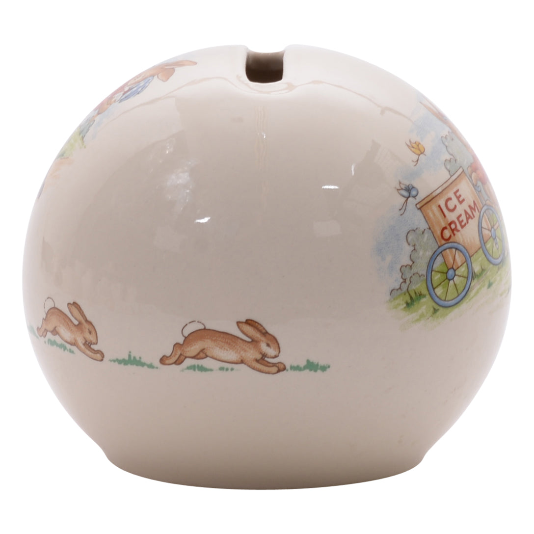 Ice cream bunnykin money bank