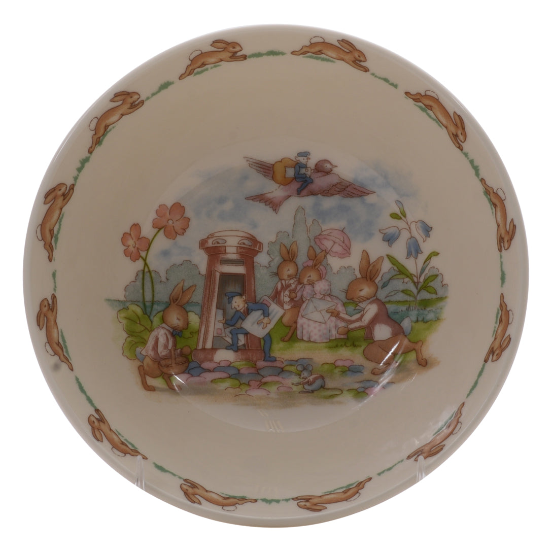 Postman bunnykin Bowl