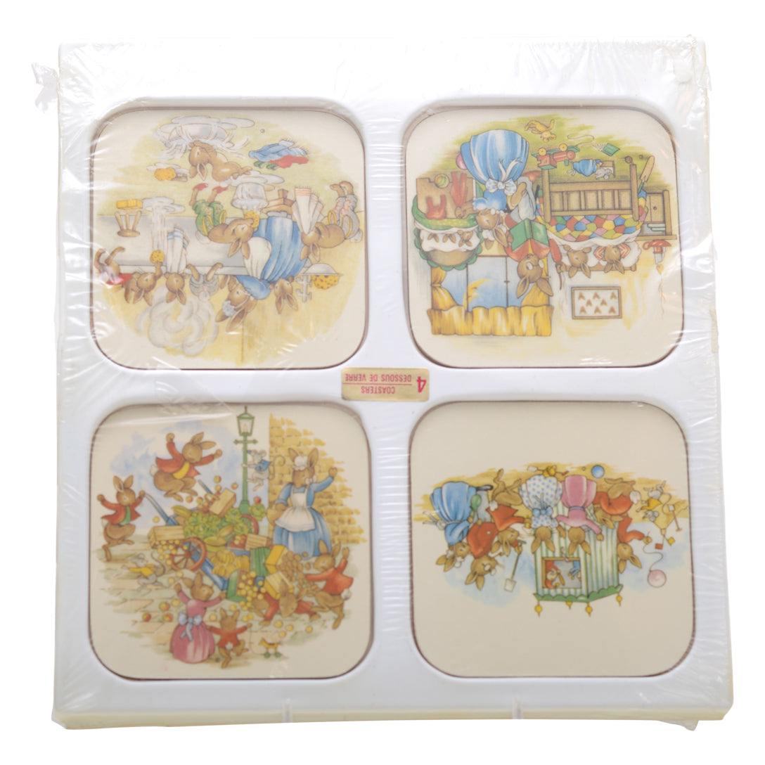 Bunnykin Coaster Set