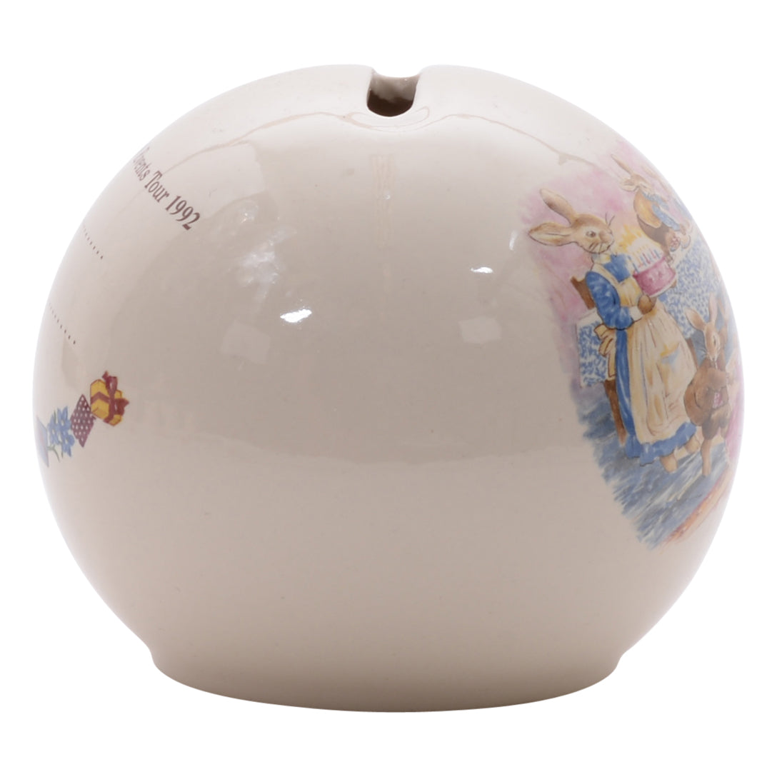 US special event tour 1992 bunnykin money bank