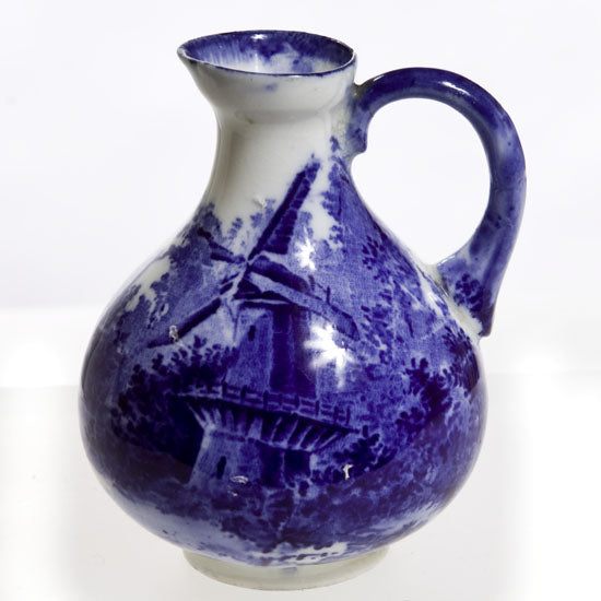 Windmill Landscape Mini Vase