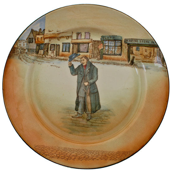 Dickens Plate: Mr.Squeers