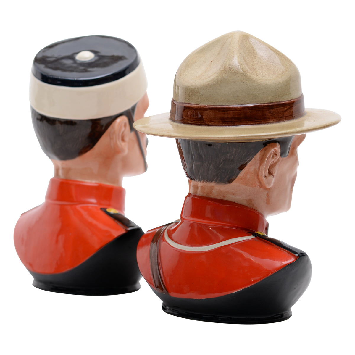 Canadian Mountie Bust Pair