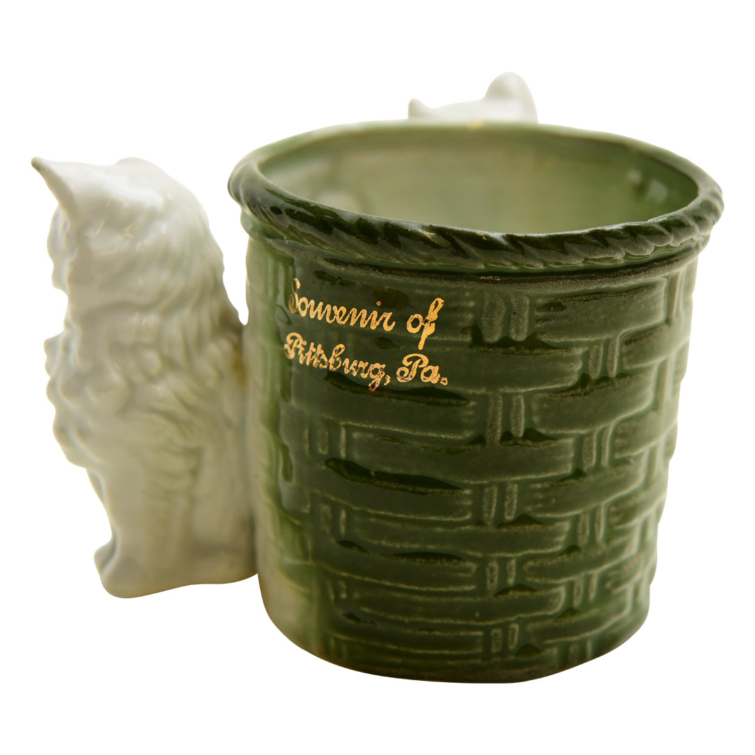 Vintage Ceramic Pittsburg Souvenir Cup Germany