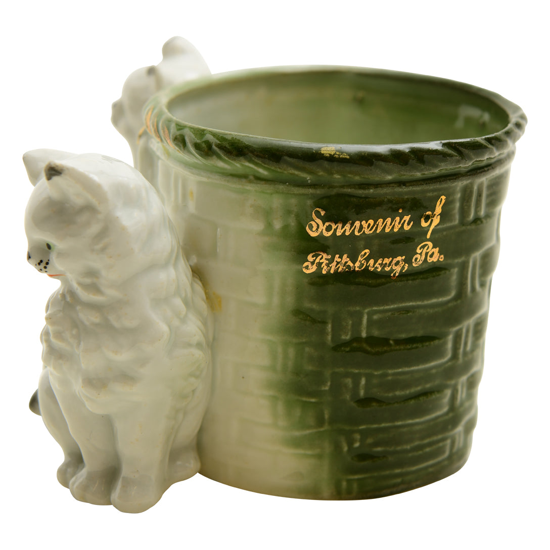 Vintage Ceramic Pittsburg Souvenir Cup Germany