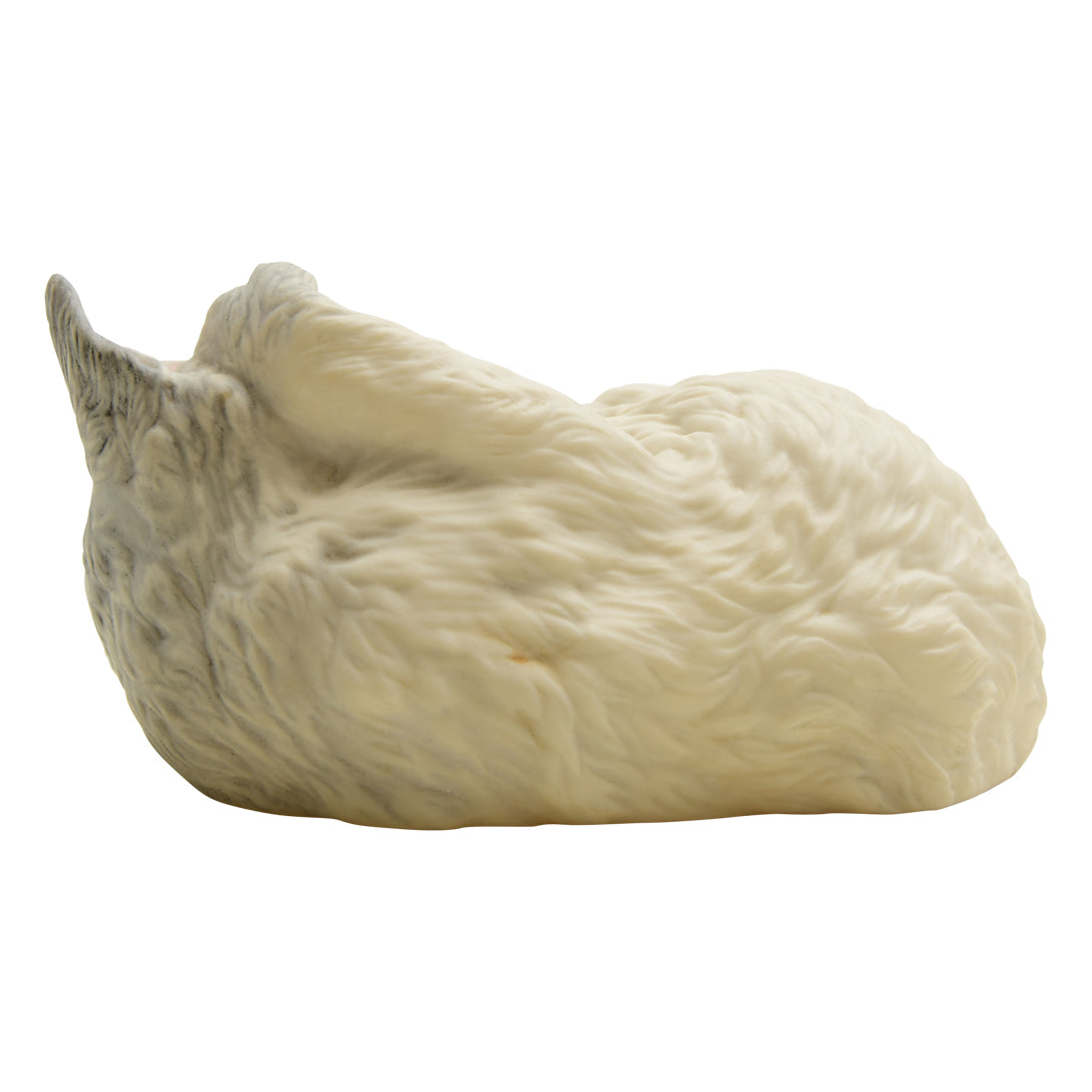 Cybus Vintage Ceramic Kitten Sleeping