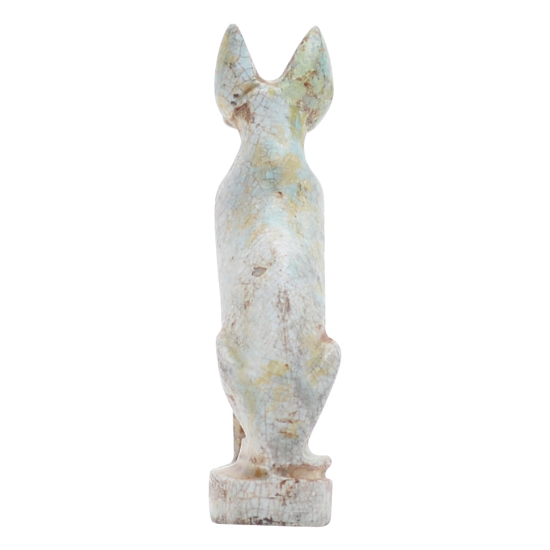 Antique miniature siamese metal cat vienna style sculpture