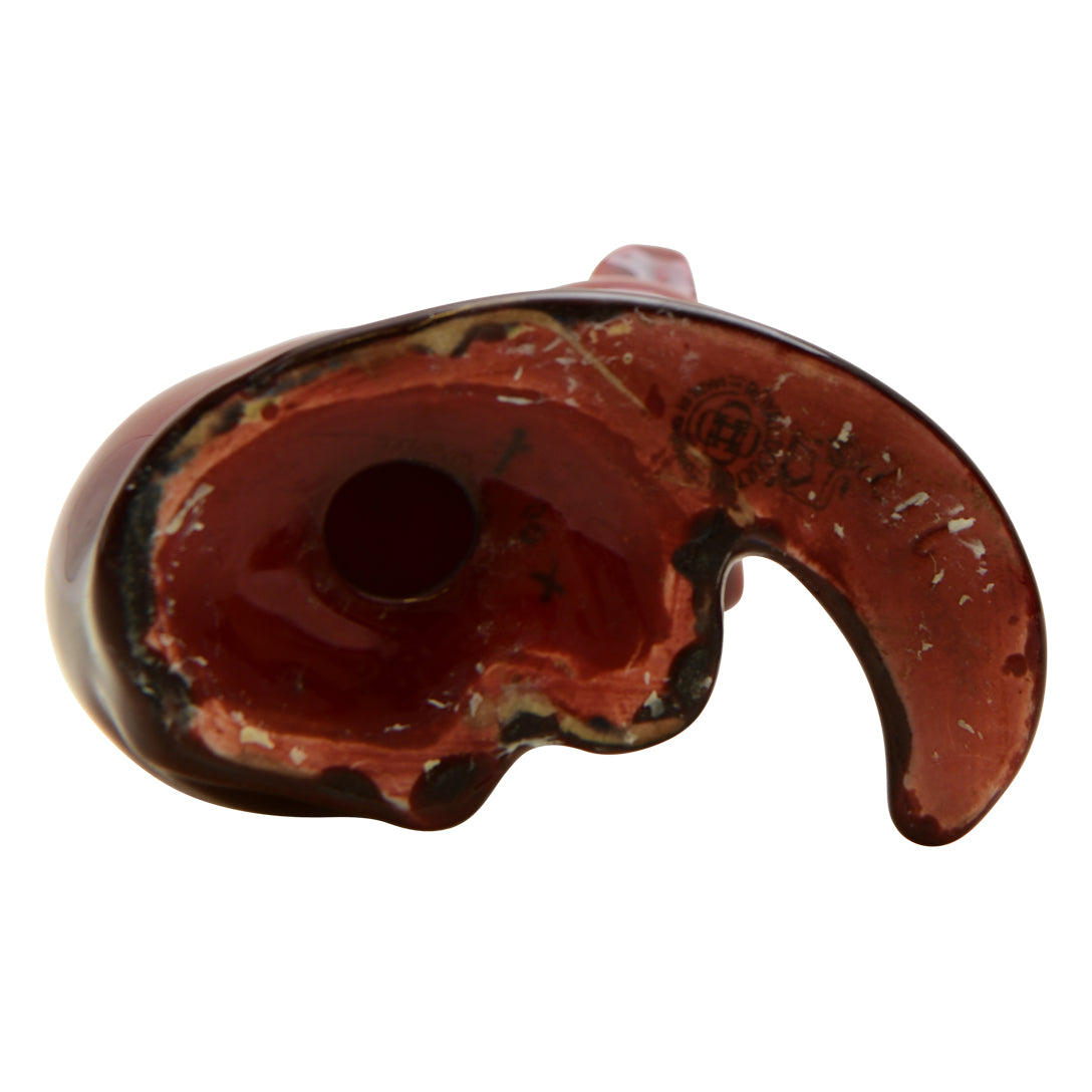 Royal Doulton  Flambé Cat and Mouse,