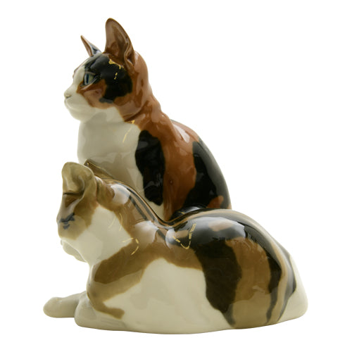 Meissen Otto Pilz Pair of Cats H103