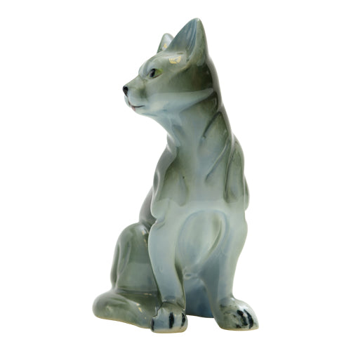 Vintage Dark Grey Cat