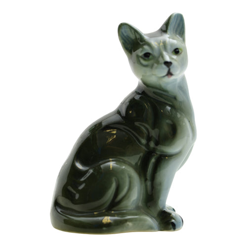 Vintage Dark Grey Cat