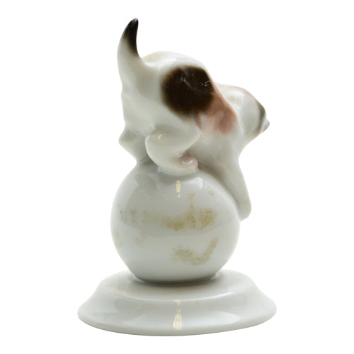 Rosenthal Bavaria Miniature Cat on White Ball 1932