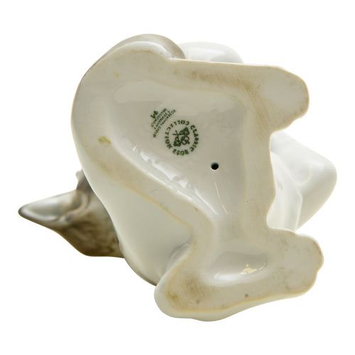 Classic Rose Collection Porcelain Kitten playing
