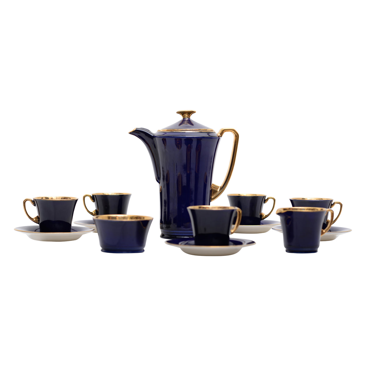 Five people coffee service by Crown Devon