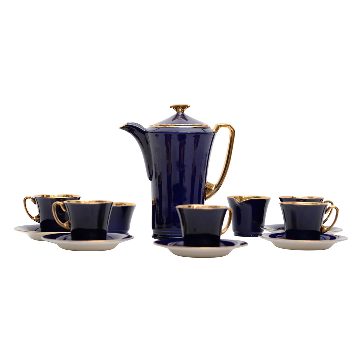 Five people coffee service by Crown Devon