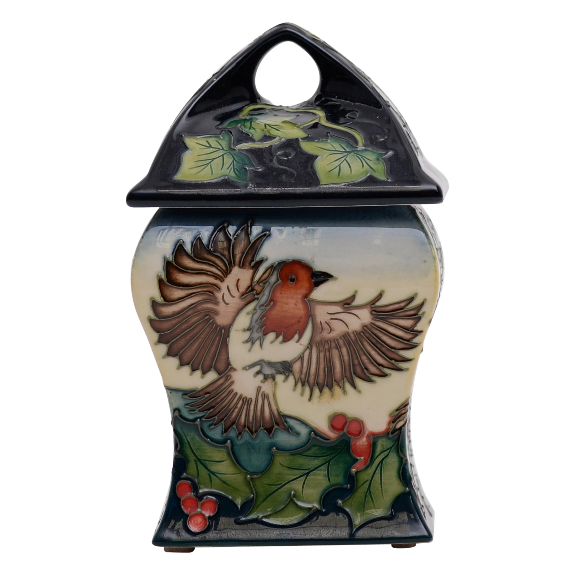 Cheerful Robin Lidded Box  shape 244