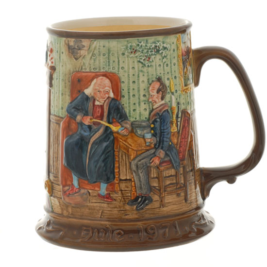 Christmas Tankard 1971 Dickens