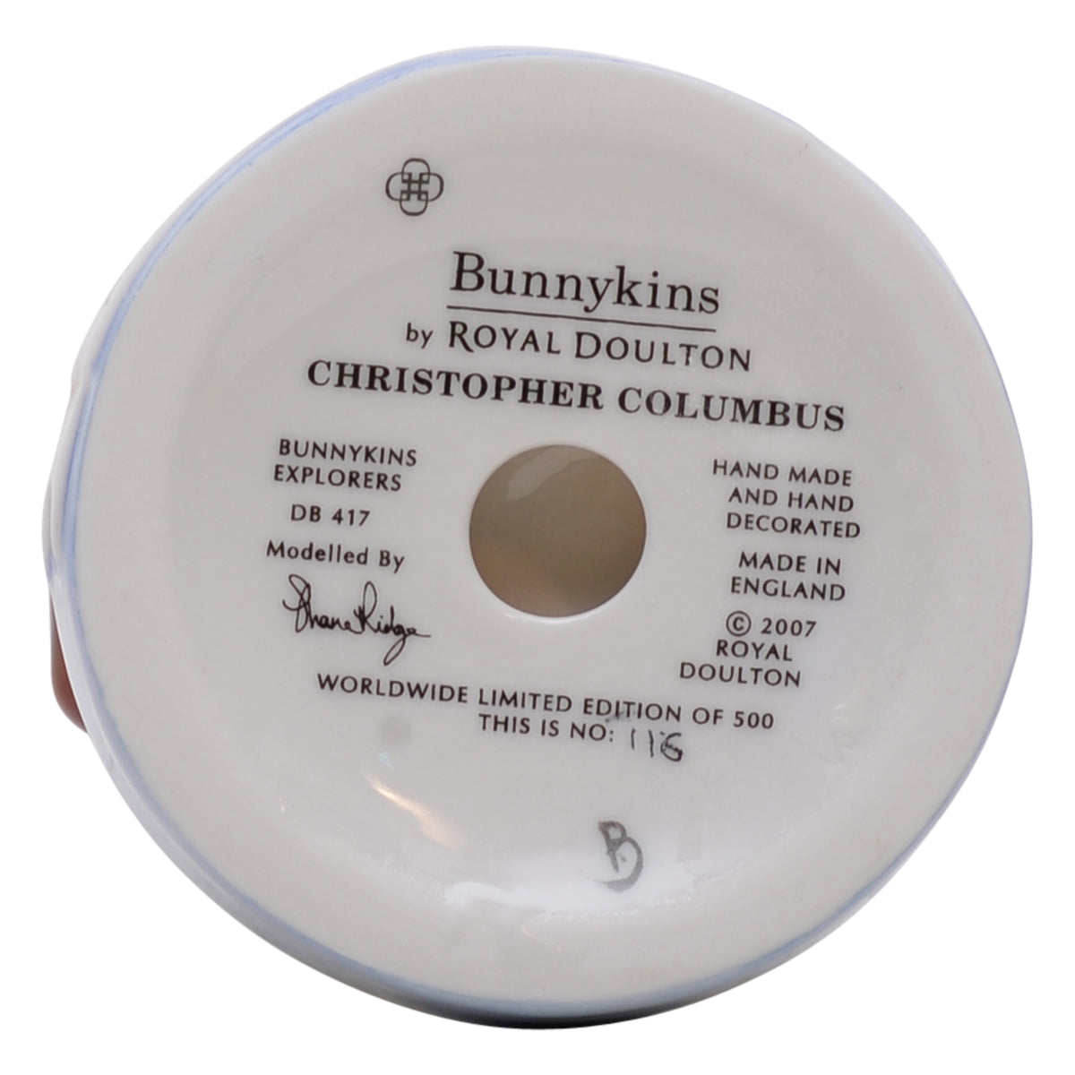 Christopher Columbus Bunnykins