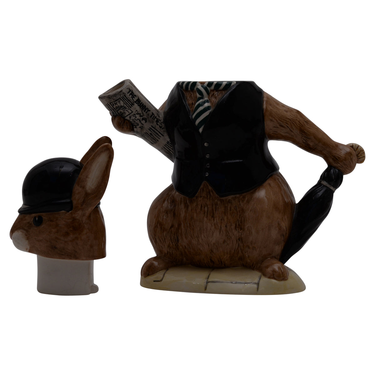 London City Gent Bunnykins teapot