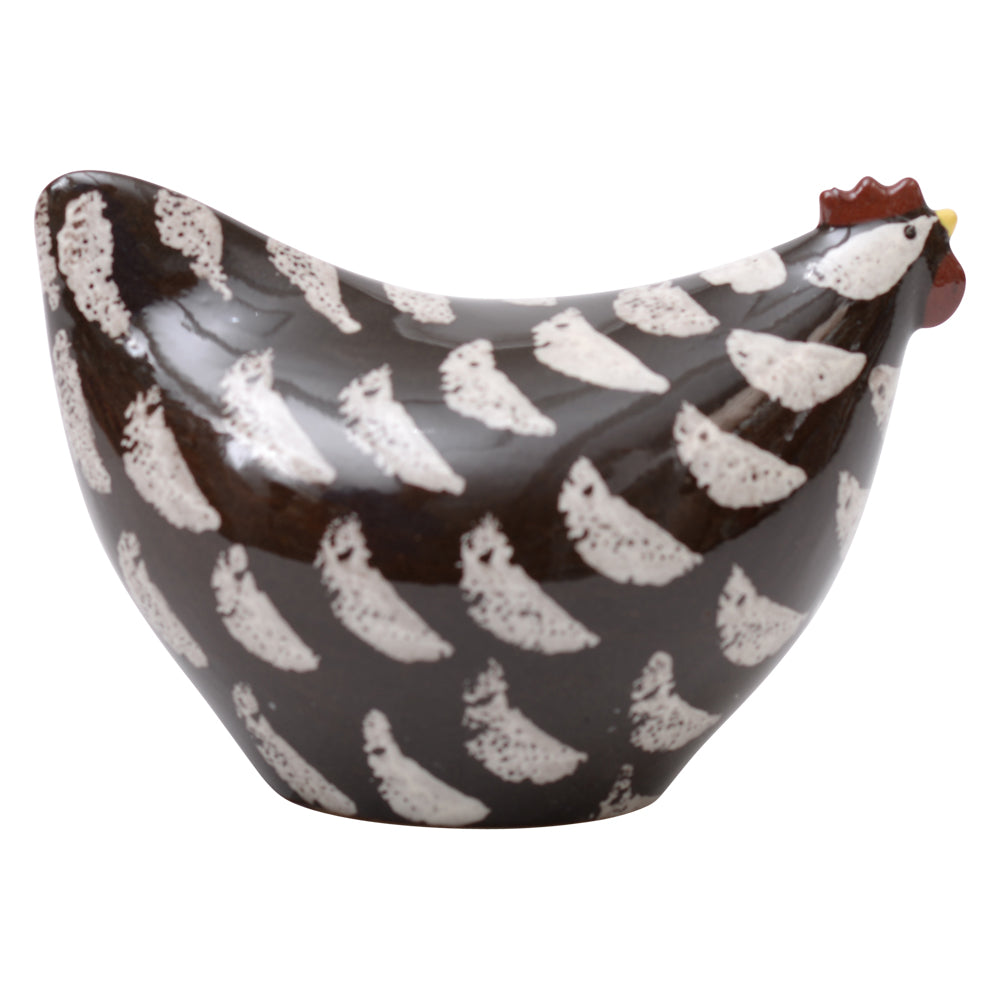 PULLET BLACK SPOTTED WHITE SM