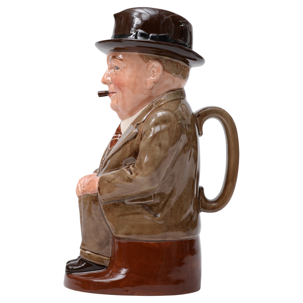 Cliff Cornell Tan Large Toby Jug