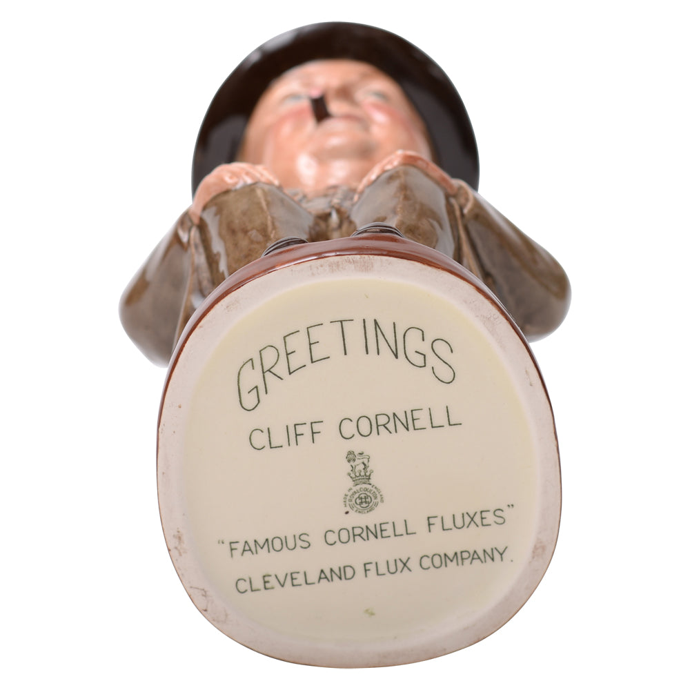 Cliff Cornell Tan Large Toby Jug