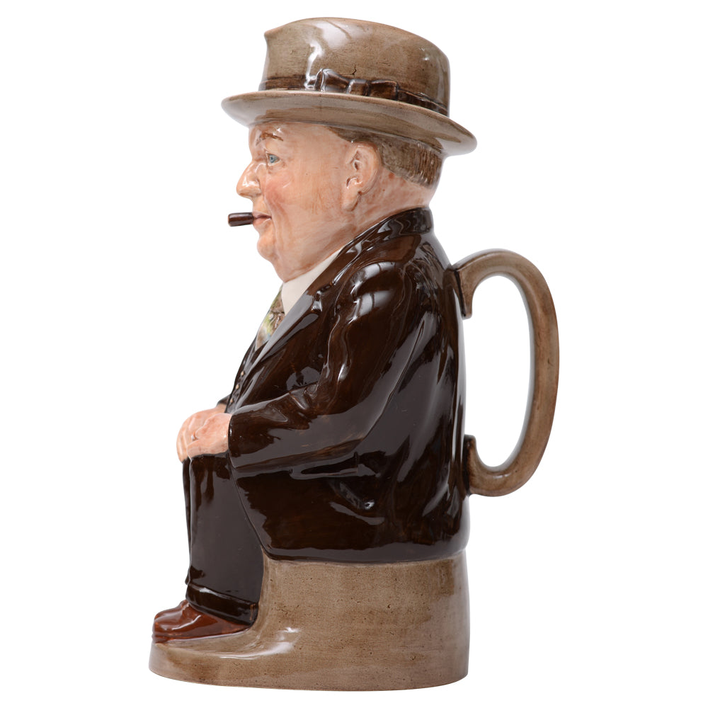 Cliff Cornell Dark Brown Large Toby Jug