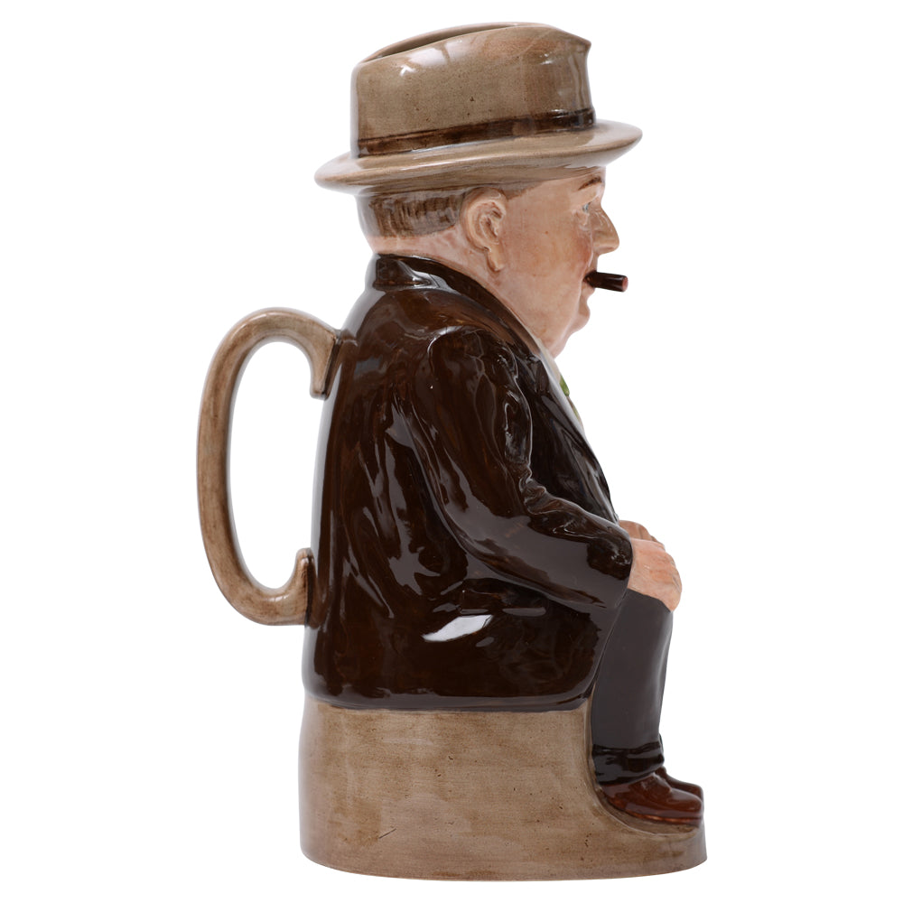 Cliff Cornell Dark Brown Large Toby Jug