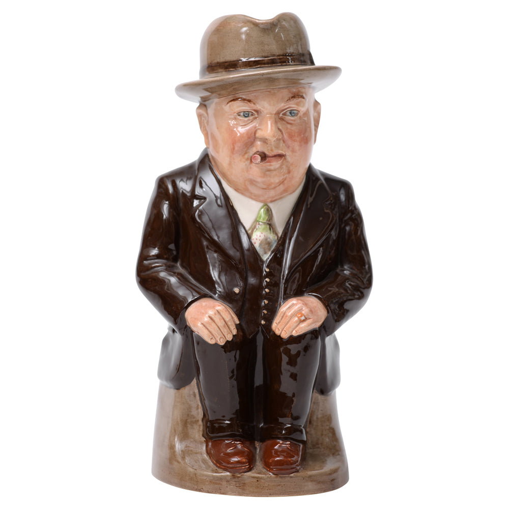 Cliff Cornell Dark Brown Large Toby Jug