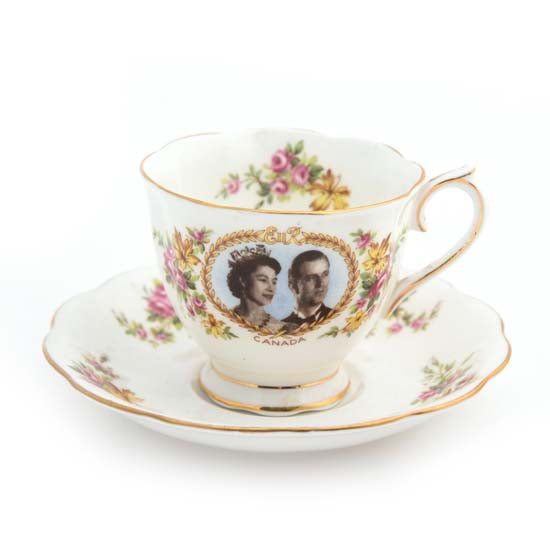 Elizabeth Canadian Royal visit Cup & Saucer