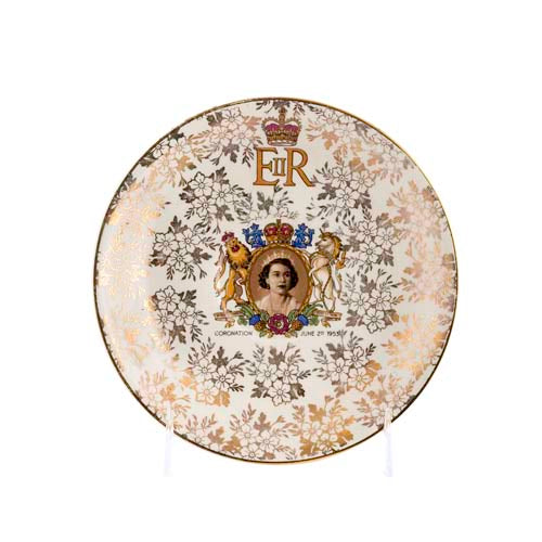 Elizabeth Coronation Saucer