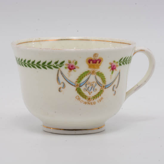 Cup Saucer, Crowned 1911