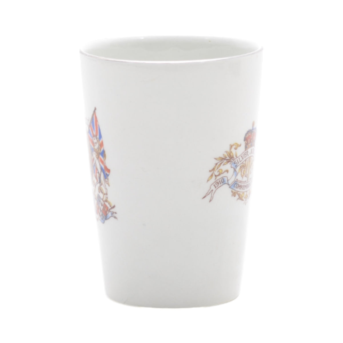 King Gerge V & Queen Mary Silver Jubilee tumbler
