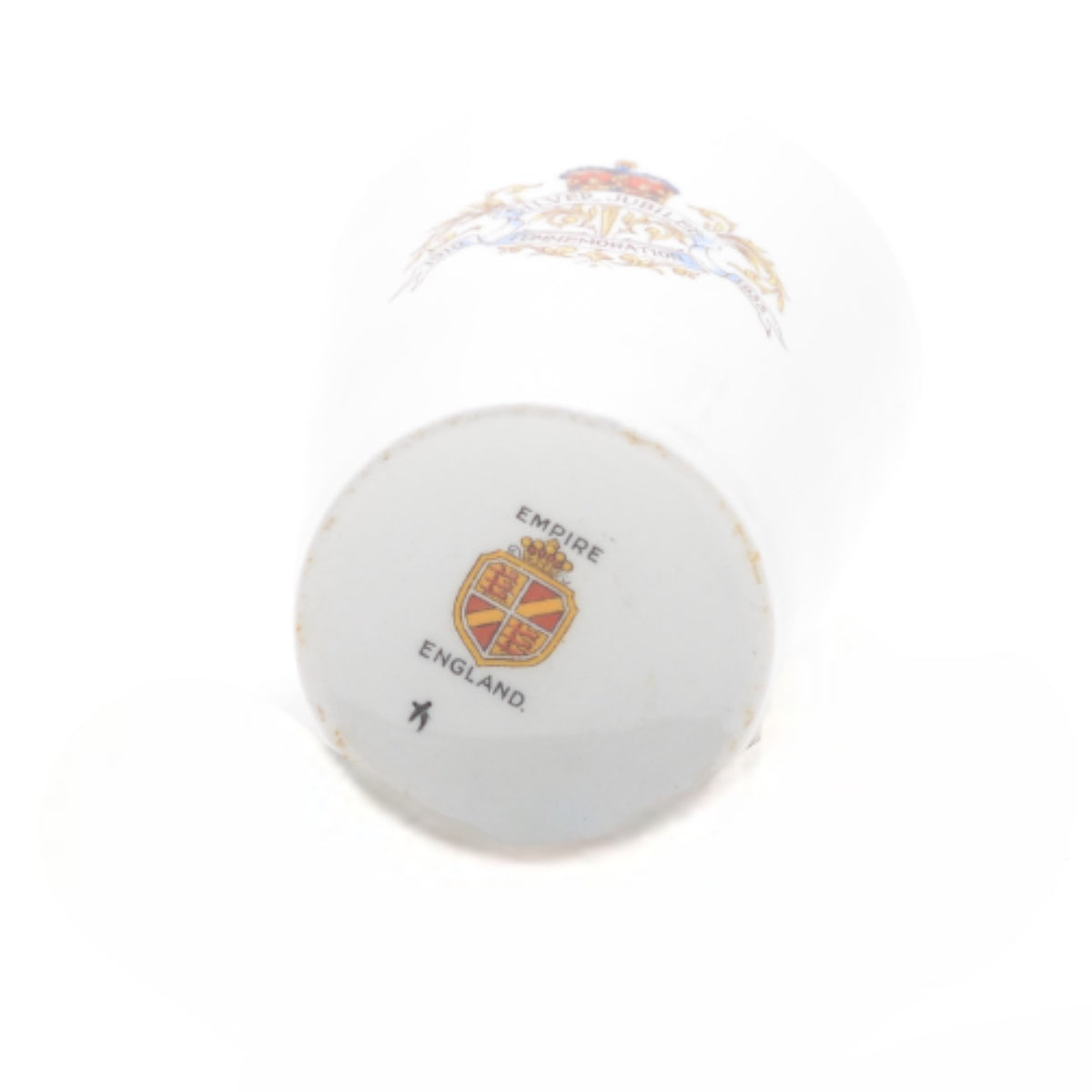 King Gerge V & Queen Mary Silver Jubilee tumbler