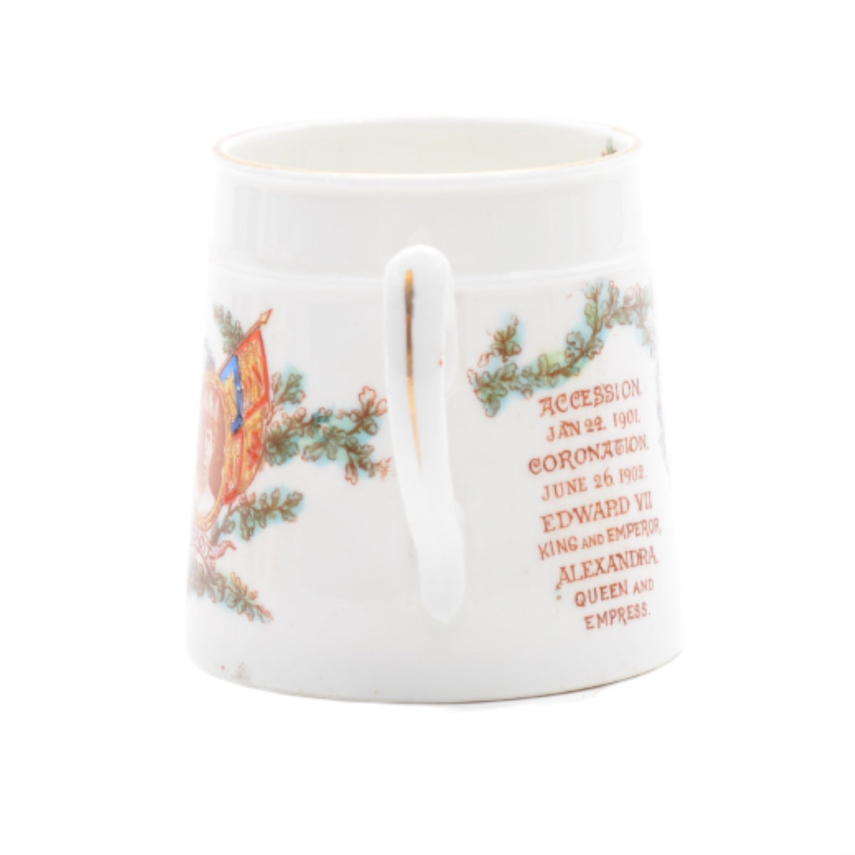 King Eduard VII & Queen Alexandra coronation mug