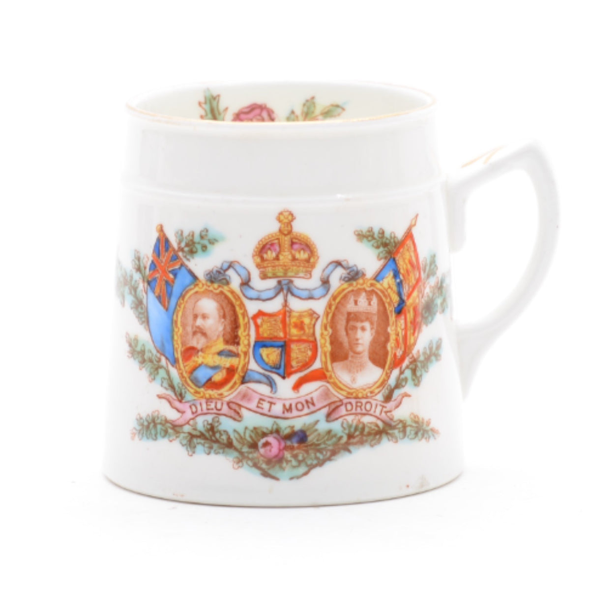 King Eduard VII & Queen Alexandra coronation mug