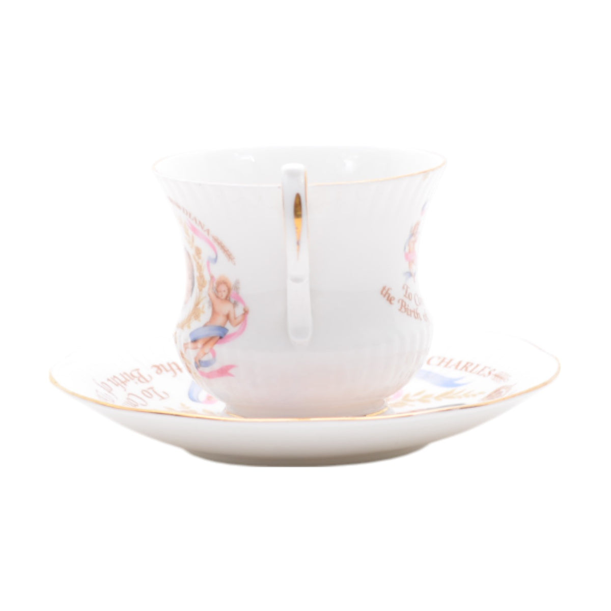 King Charles & Diana Cup & saucer